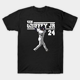 Ken Griffey Jr The Kid Basketball Legend Signature Vintage Retro 80s 90s Bootleg Rap Style T-Shirt